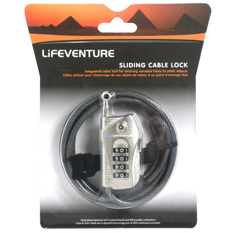 Cable antirrobo con combinacion Lifeventure
